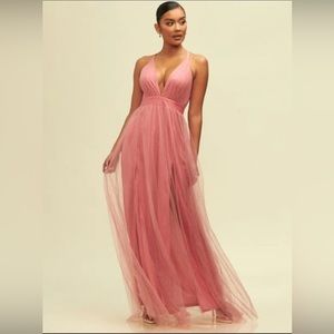 Tulle Maxi Dress